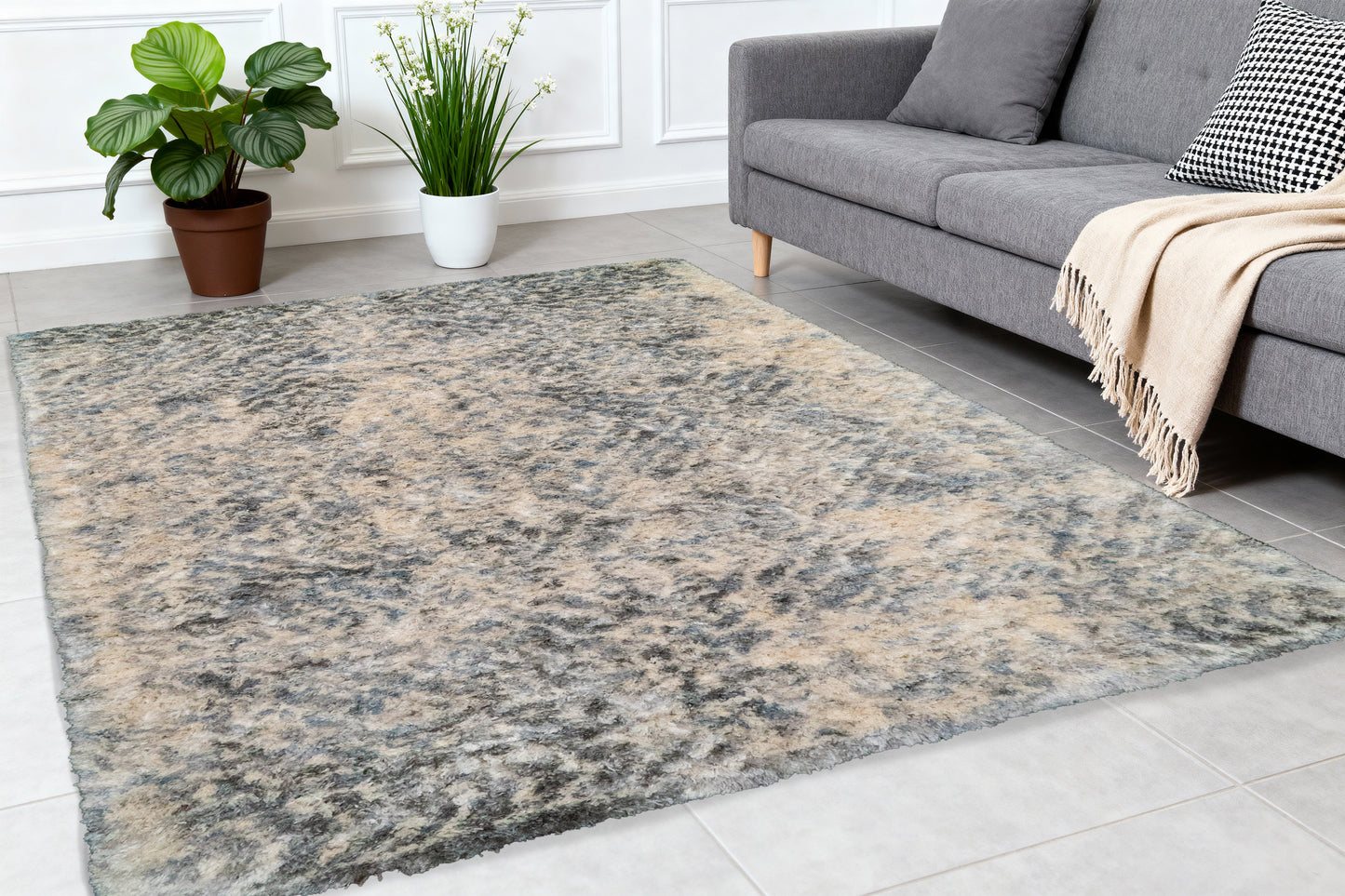 Reverie 3545-190 Cream/Grey Area Rug