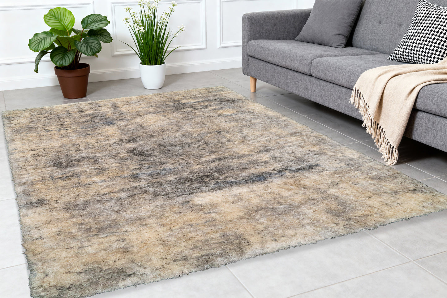 Reverie 3540-190 Cream/Grey Area Rug
