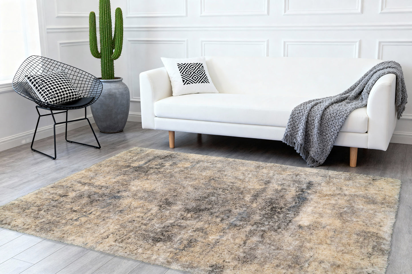 Reverie 3540-190 Cream/Grey Area Rug
