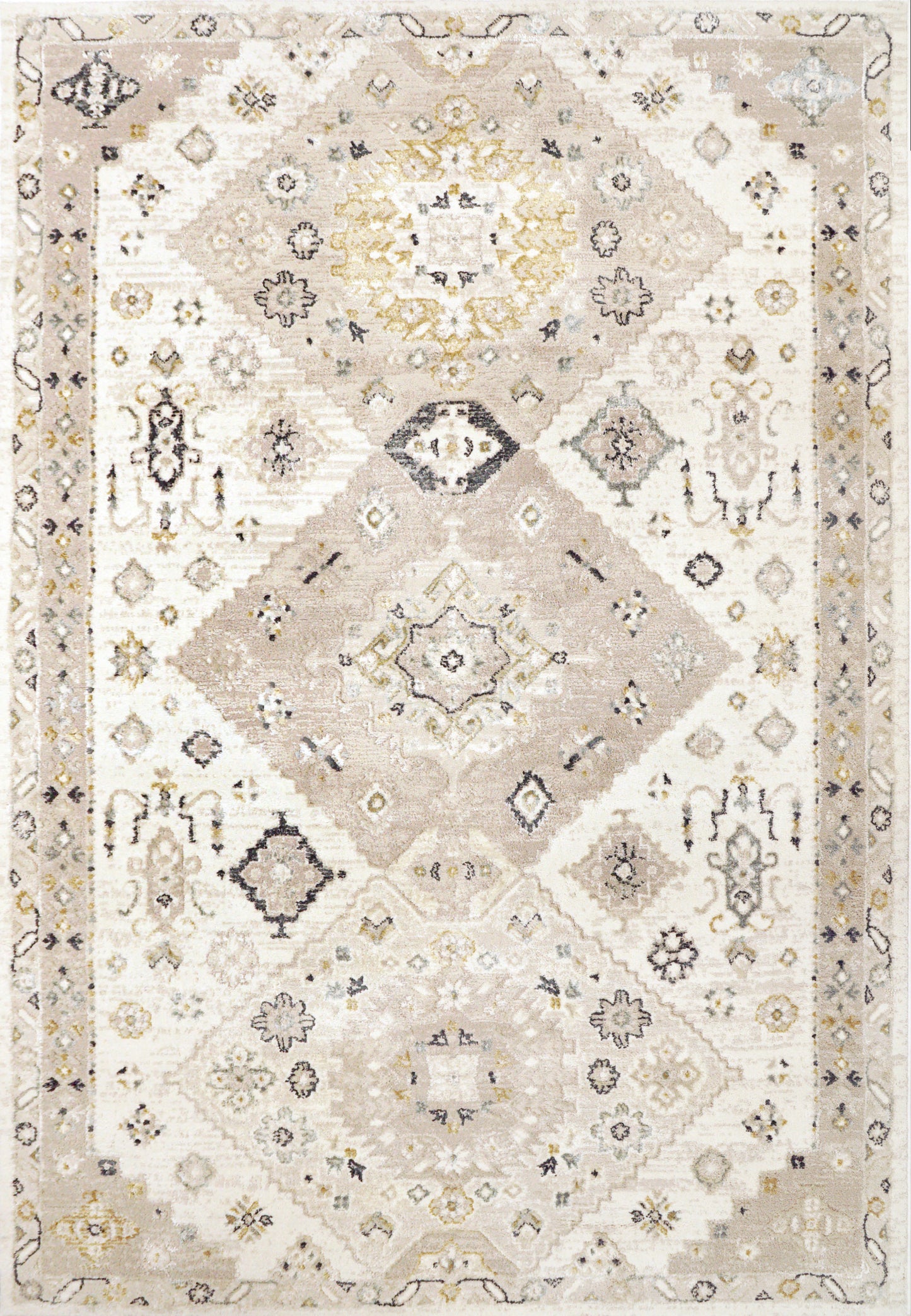 Roma 3176-199 Cream/Multi Area Rug