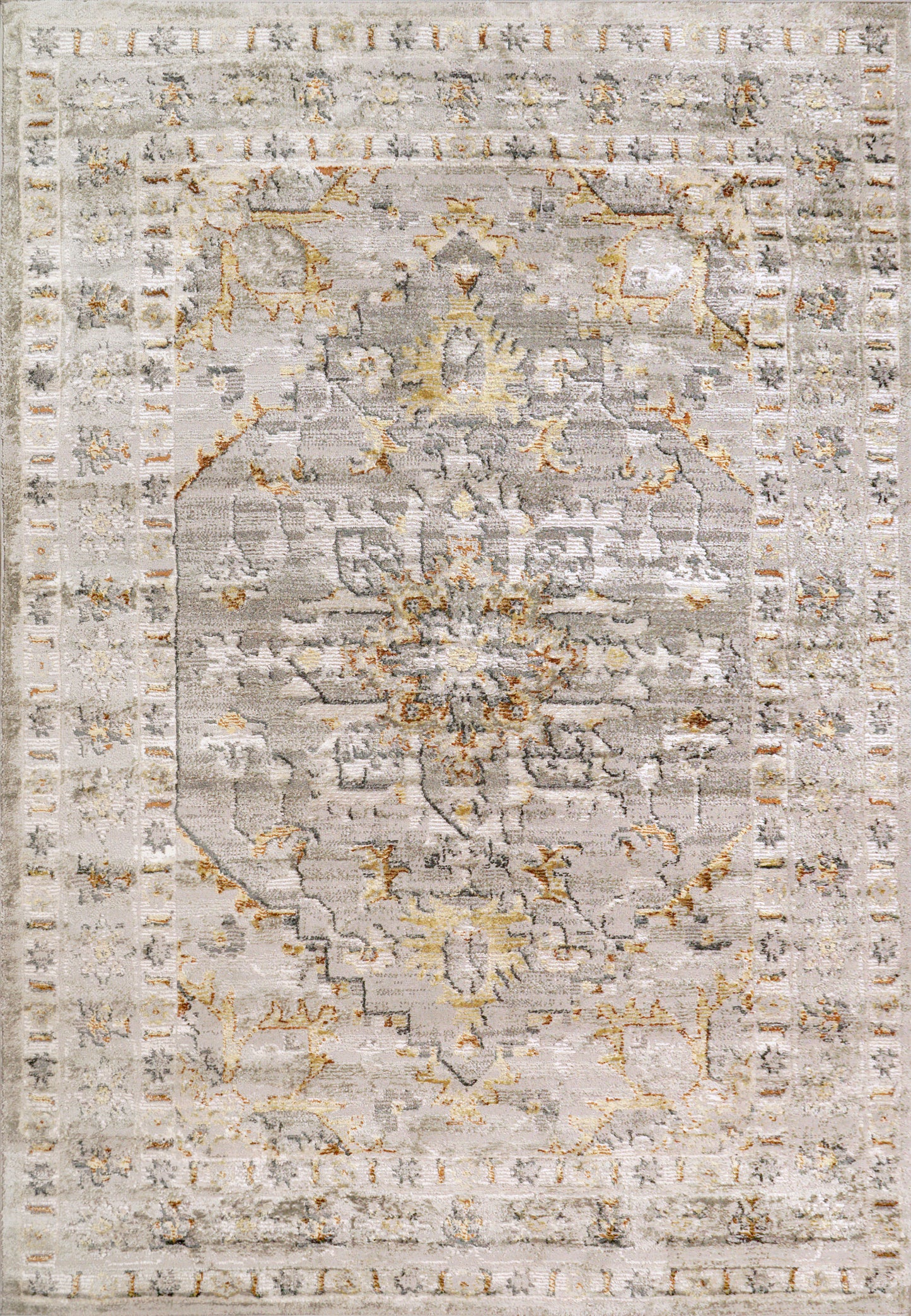 Roma 3180-999 Grey/Multi Area Rug