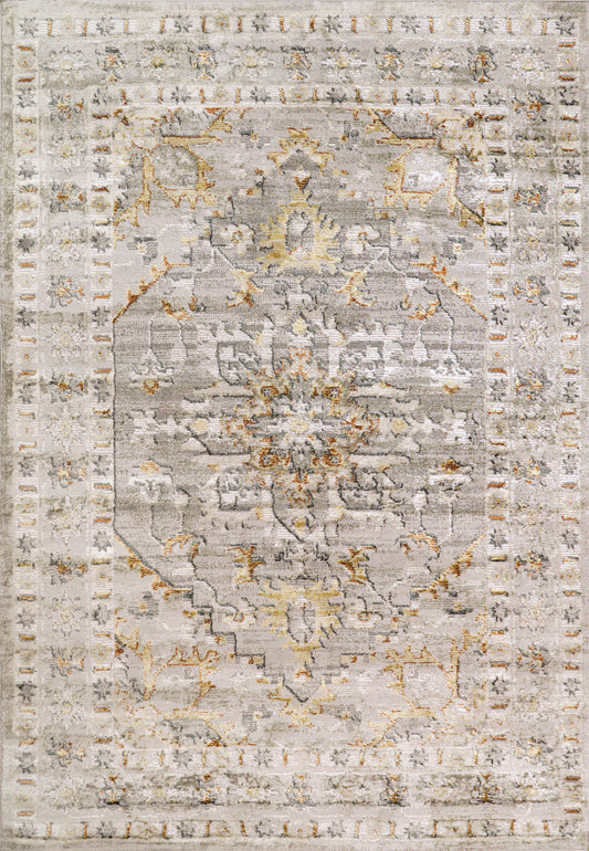 Roma 3180-999 Grey/Multi Area Rug