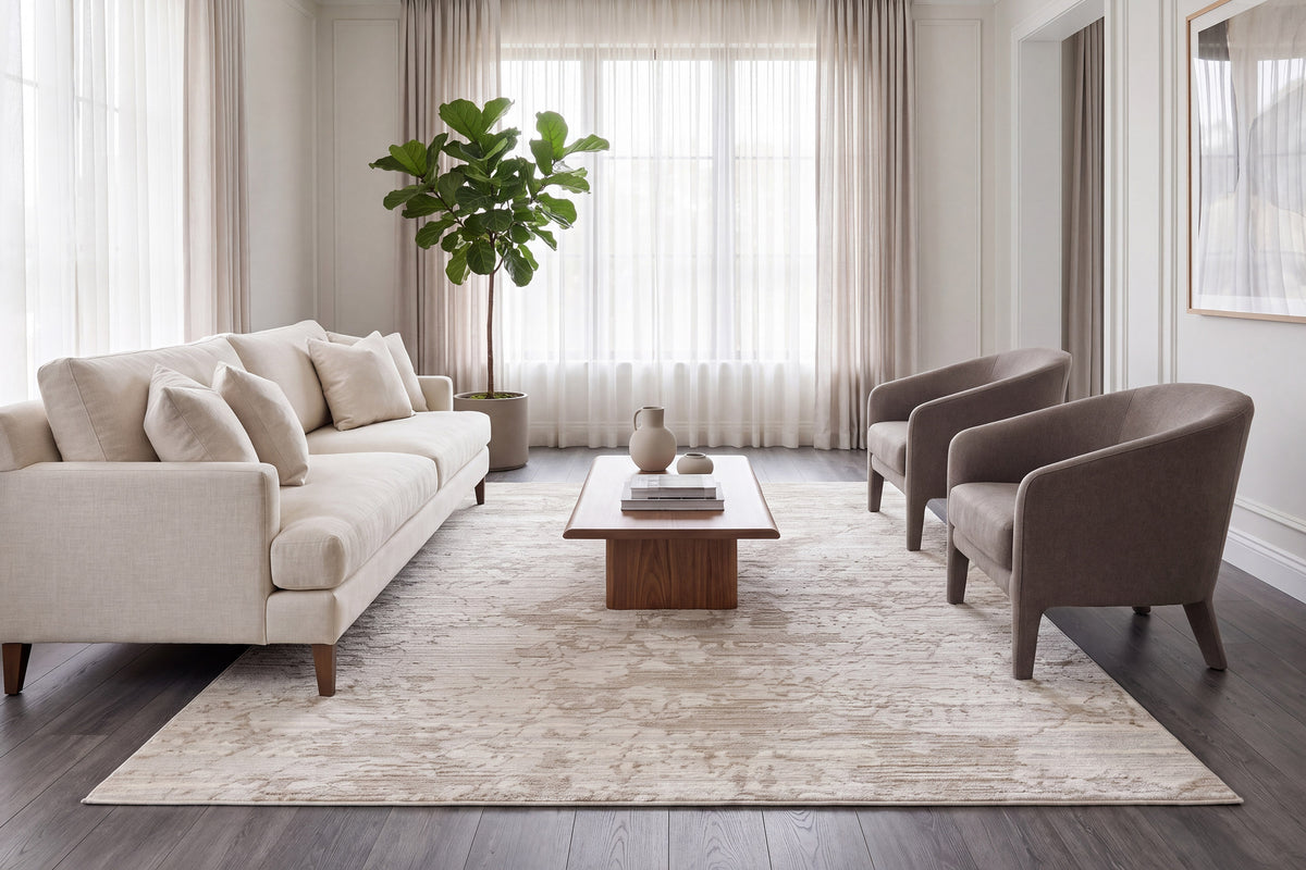 Rori 9353-108 Ivory/Beige Area Rug