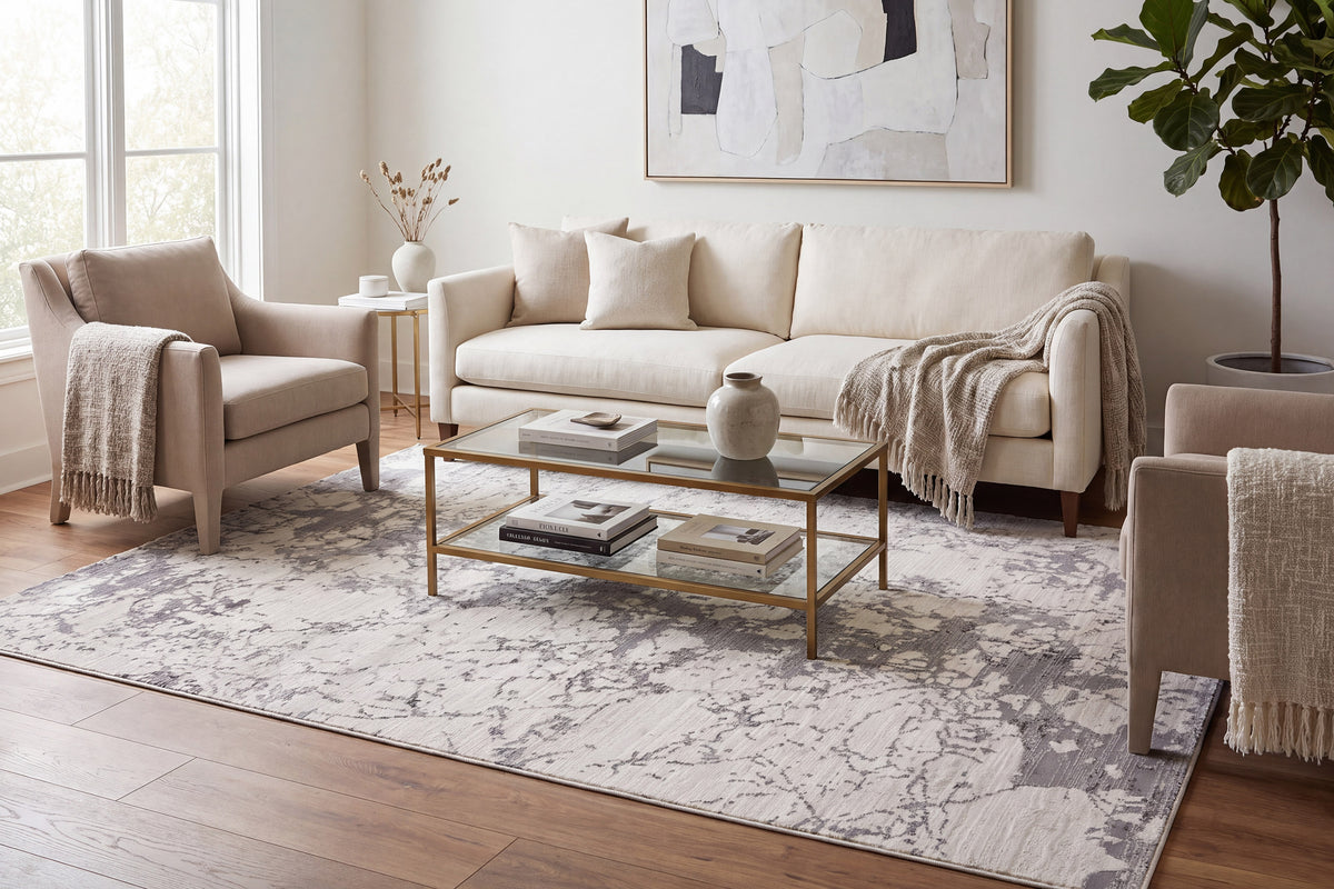 Rori 9353-199 Ivory/Multi Area Rug