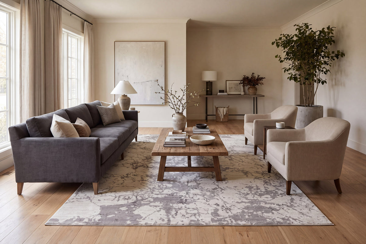 Rori 9353-199 Ivory/Multi Area Rug