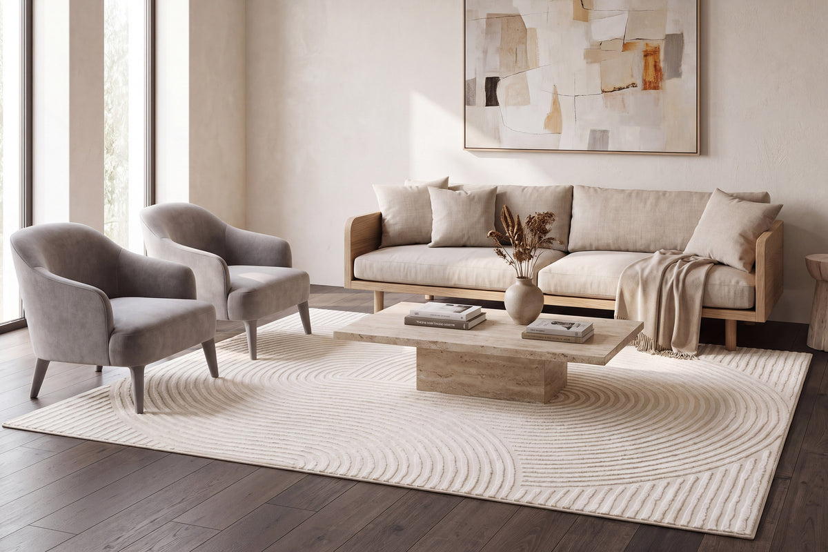 Rori 9363-190 Ivory/Grey Area Rug