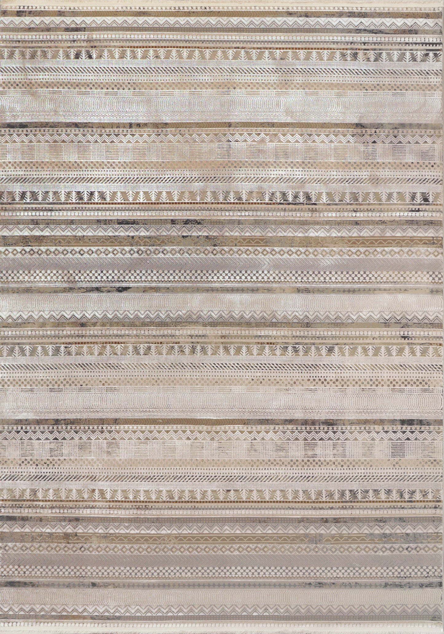 Ruby 2182-189 Ivory/Taupe/Grey Area Rug