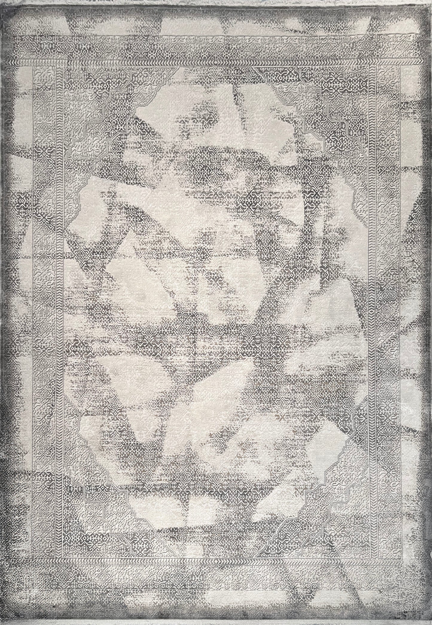 Ruby 2189-910 Grey/Ivory Area Rug