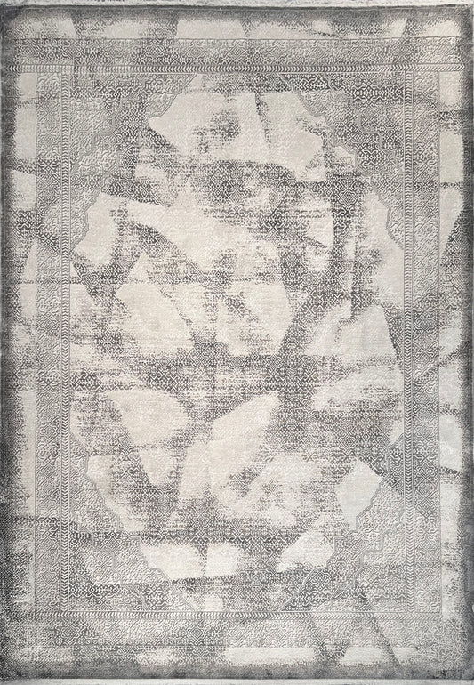 Ruby 2189-910 Grey/Ivory Area Rug