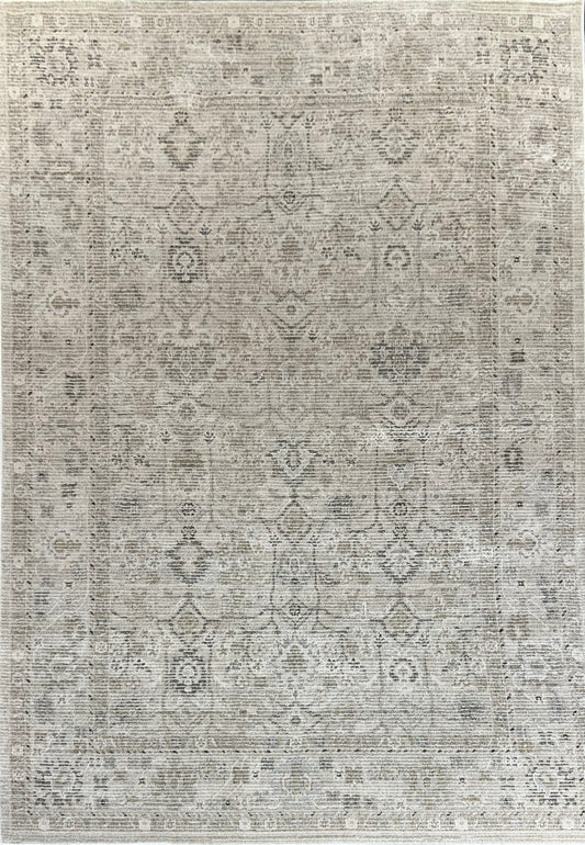 Saffron 16612-890 Beige/Grey Area Rug