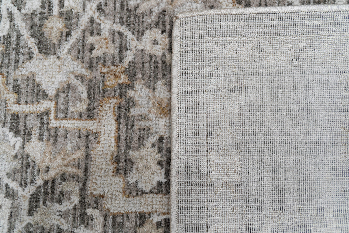 Saffron 16613-981 Grey/Beige/Ivory Area Rug
