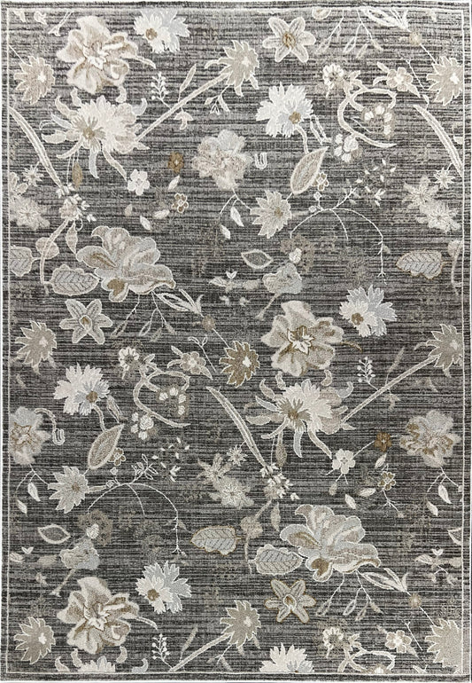 Saffron 16615-989 Grey/Beige/Multi Area Rug