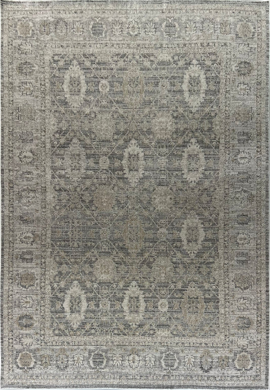 Saffron 16618-918 Grey/Ivory/Beige Area Rug