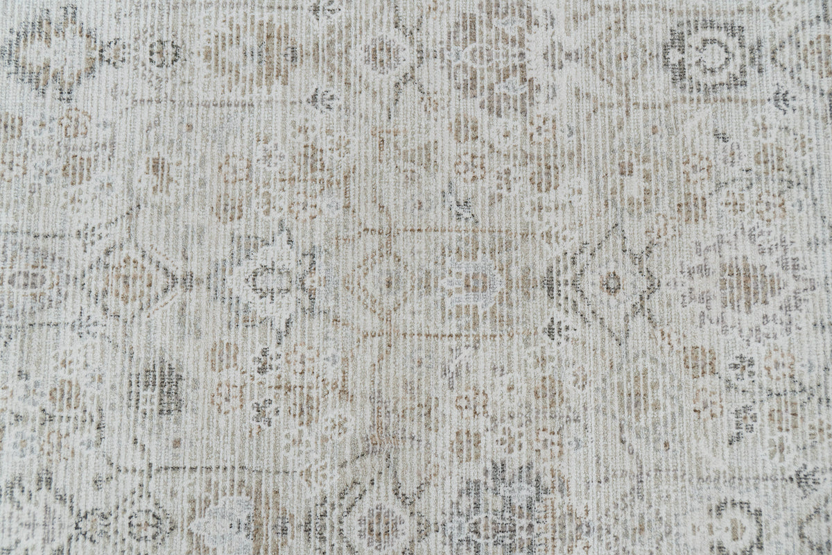 Saffron 16612-890 Beige/Grey Area Rug
