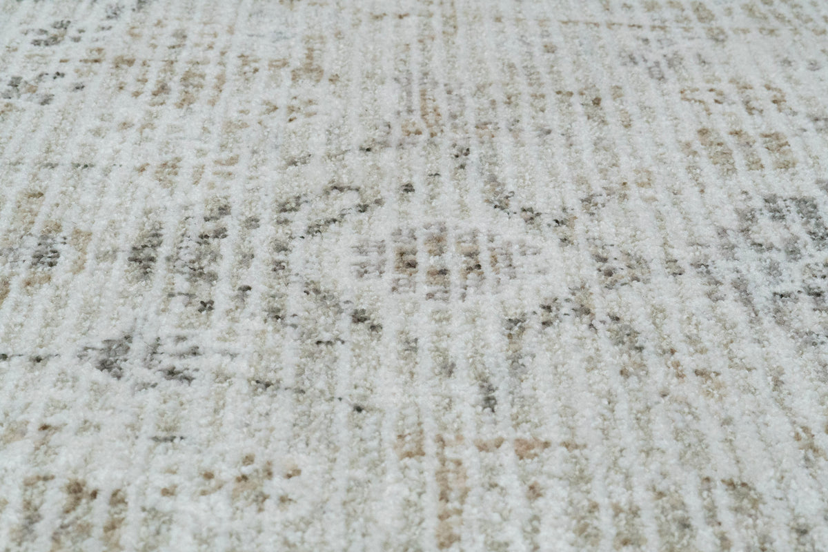 Saffron 16612-890 Beige/Grey Area Rug