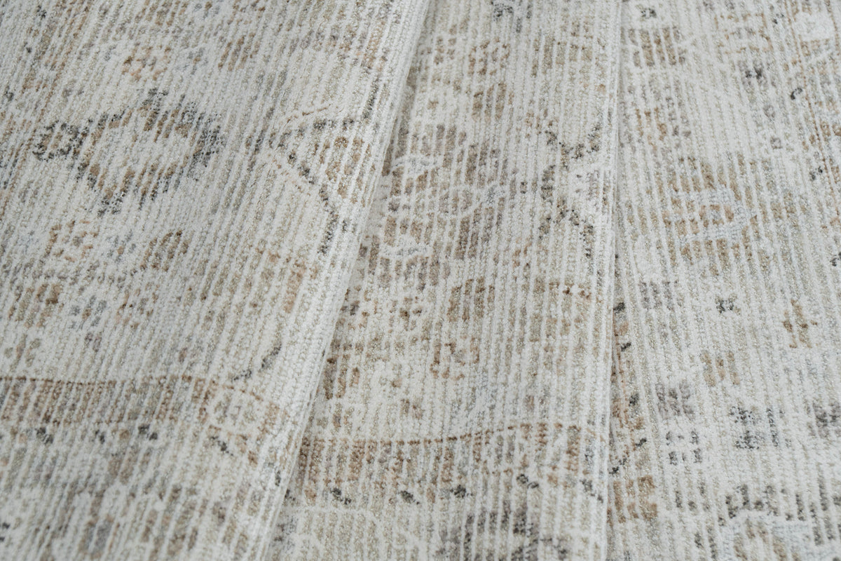 Saffron 16612-890 Beige/Grey Area Rug