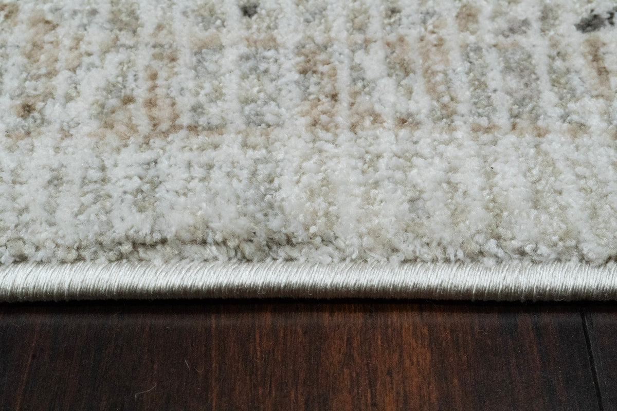 Saffron 16612-890 Beige/Grey Area Rug