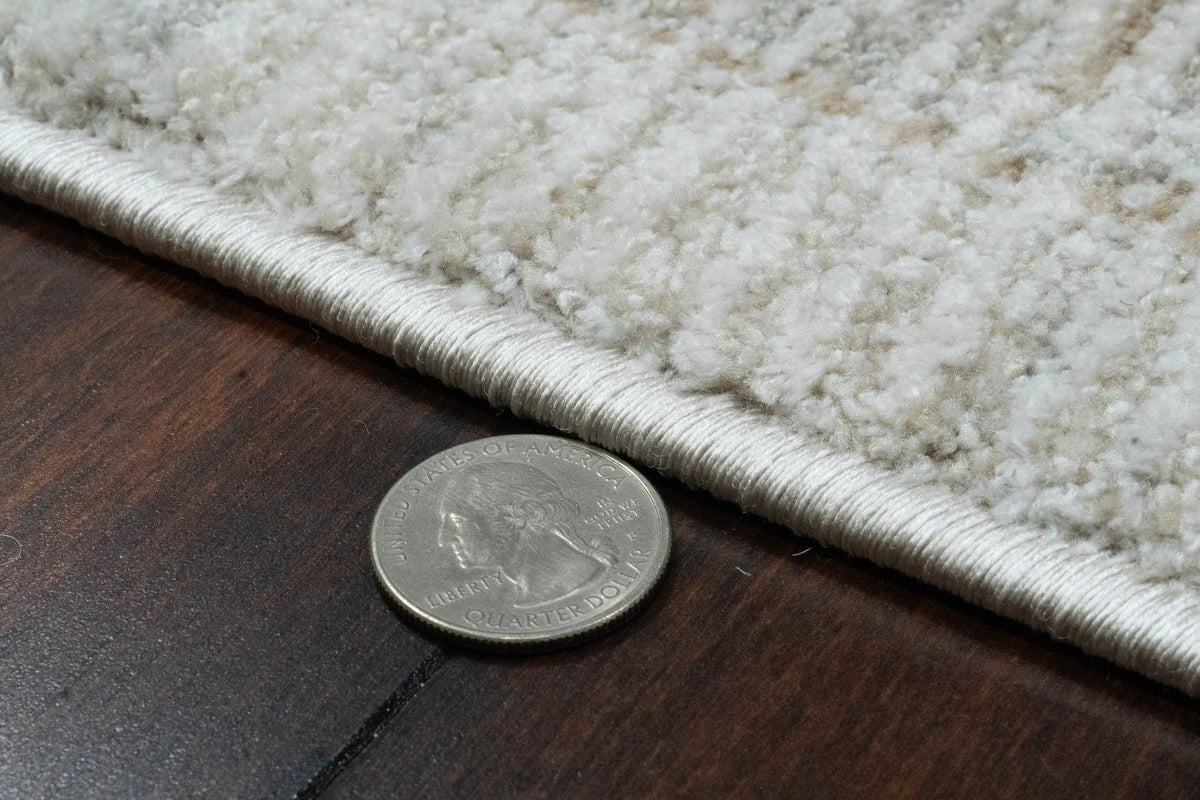 Saffron 16612-890 Beige/Grey Area Rug