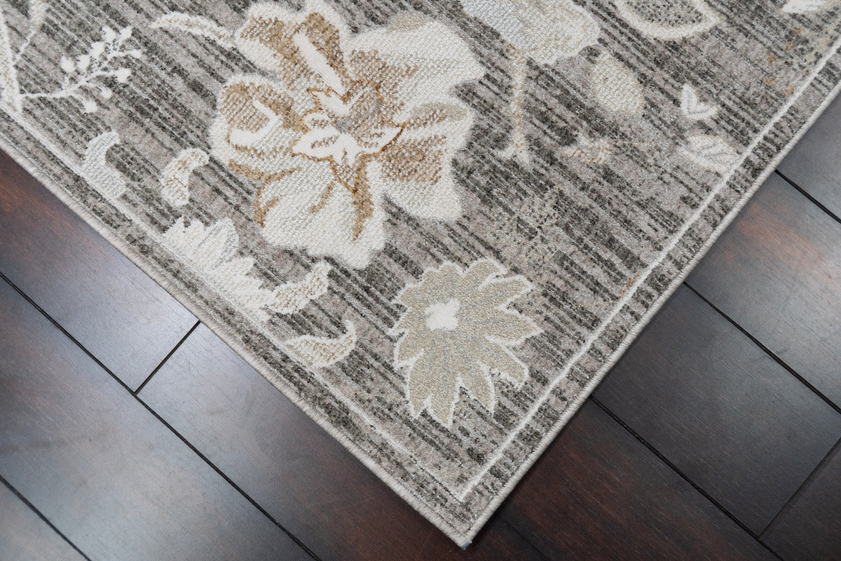 Saffron 16615-989 Grey/Beige/Multi Area Rug