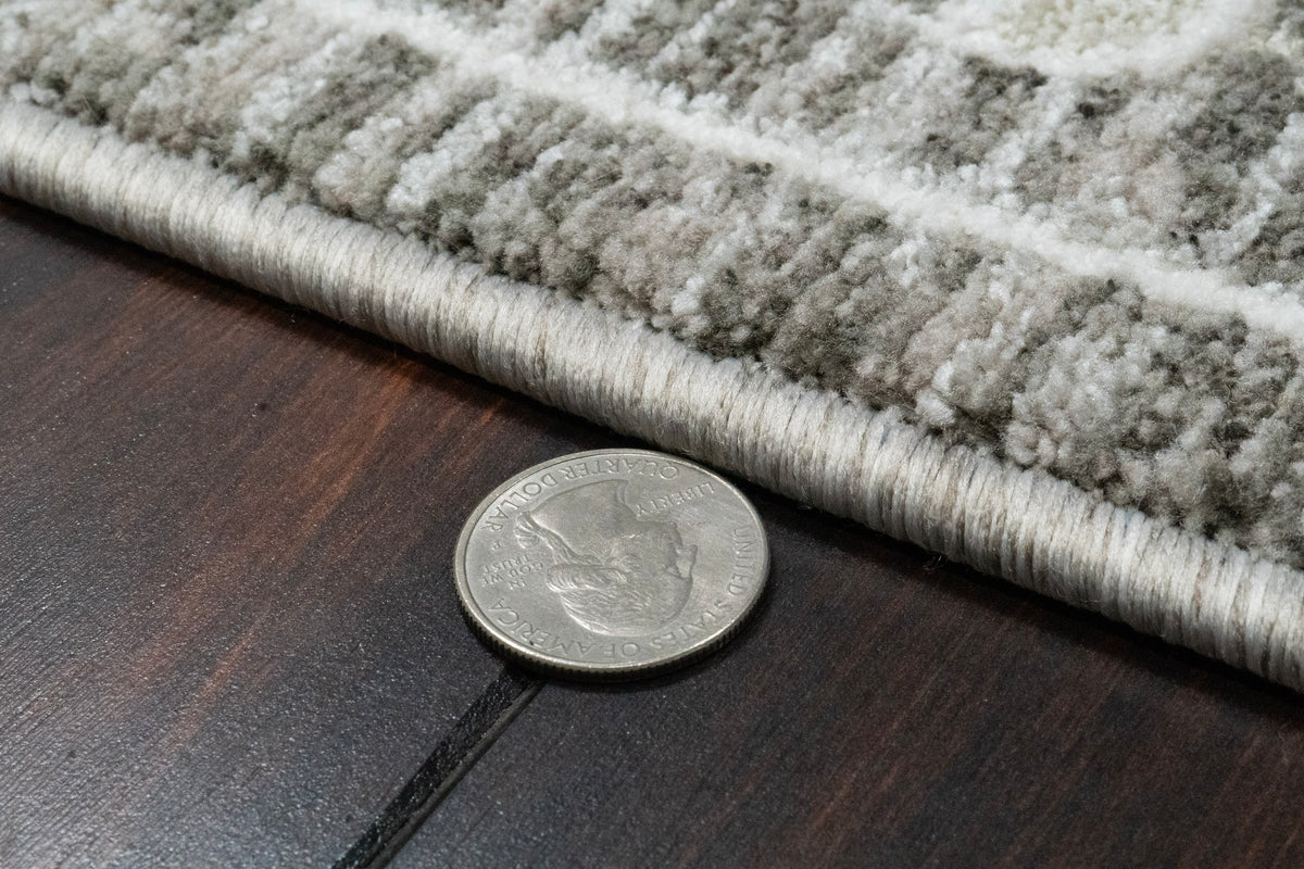Saffron 16615-989 Grey/Beige/Multi Area Rug
