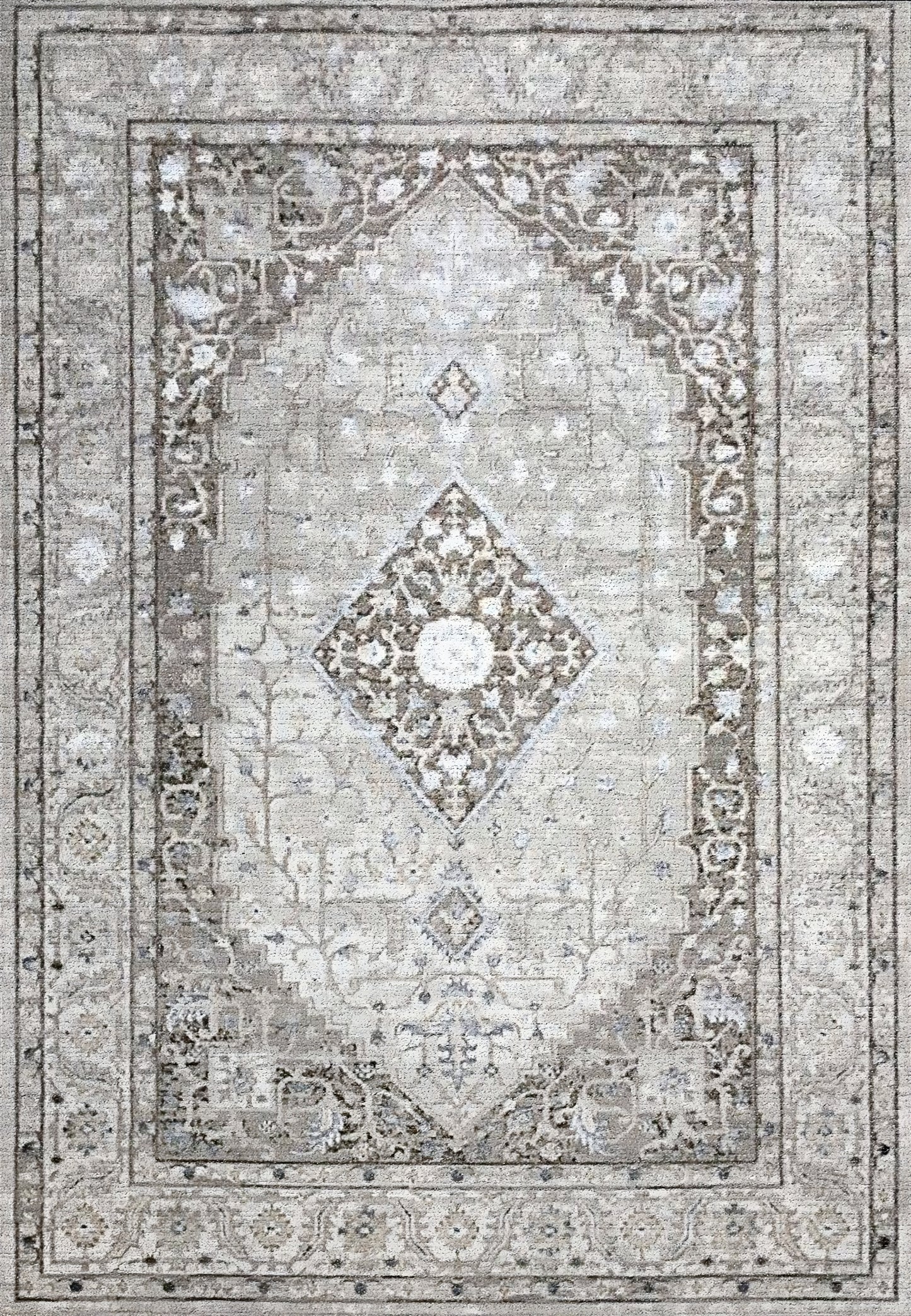 Safir 9275-890 Beige/Grey Area Rug