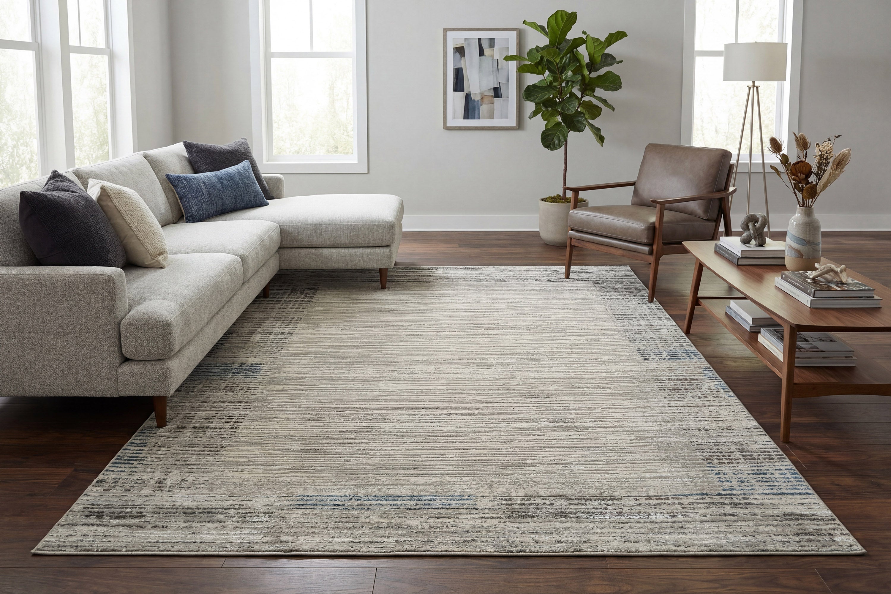 Safir 9282-891 Beige/Grey/Light Beige Area Rug – Buy Rugs Cheap