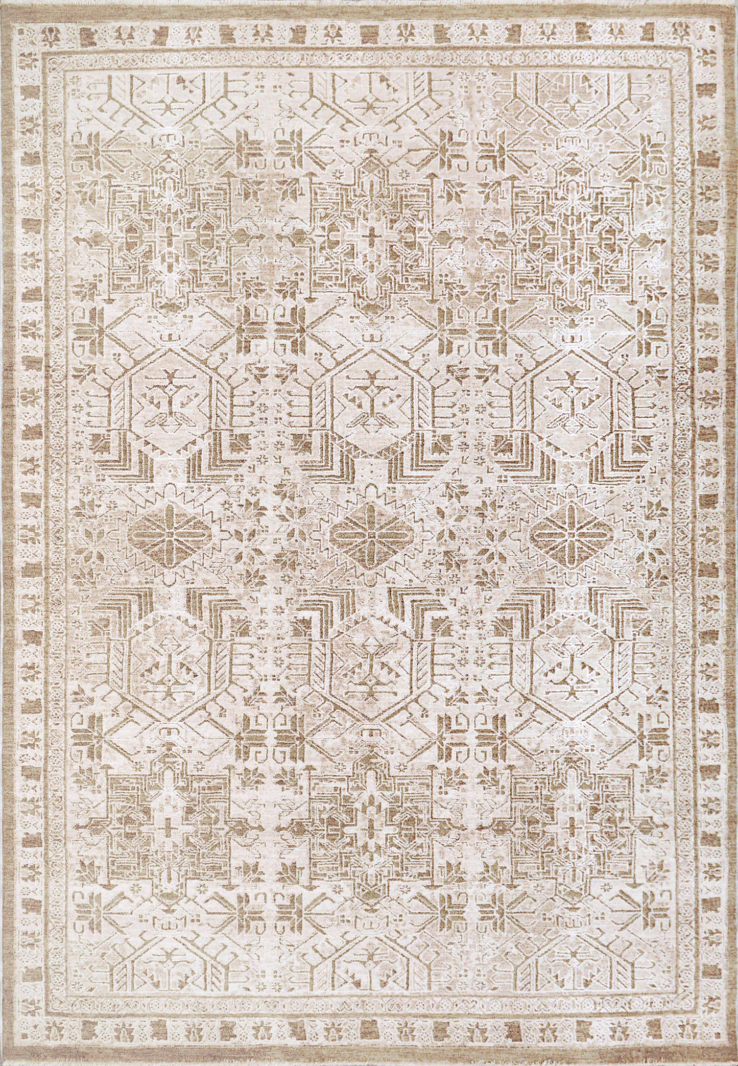 Sahara 5970-890 Beige/Grey Area Rug