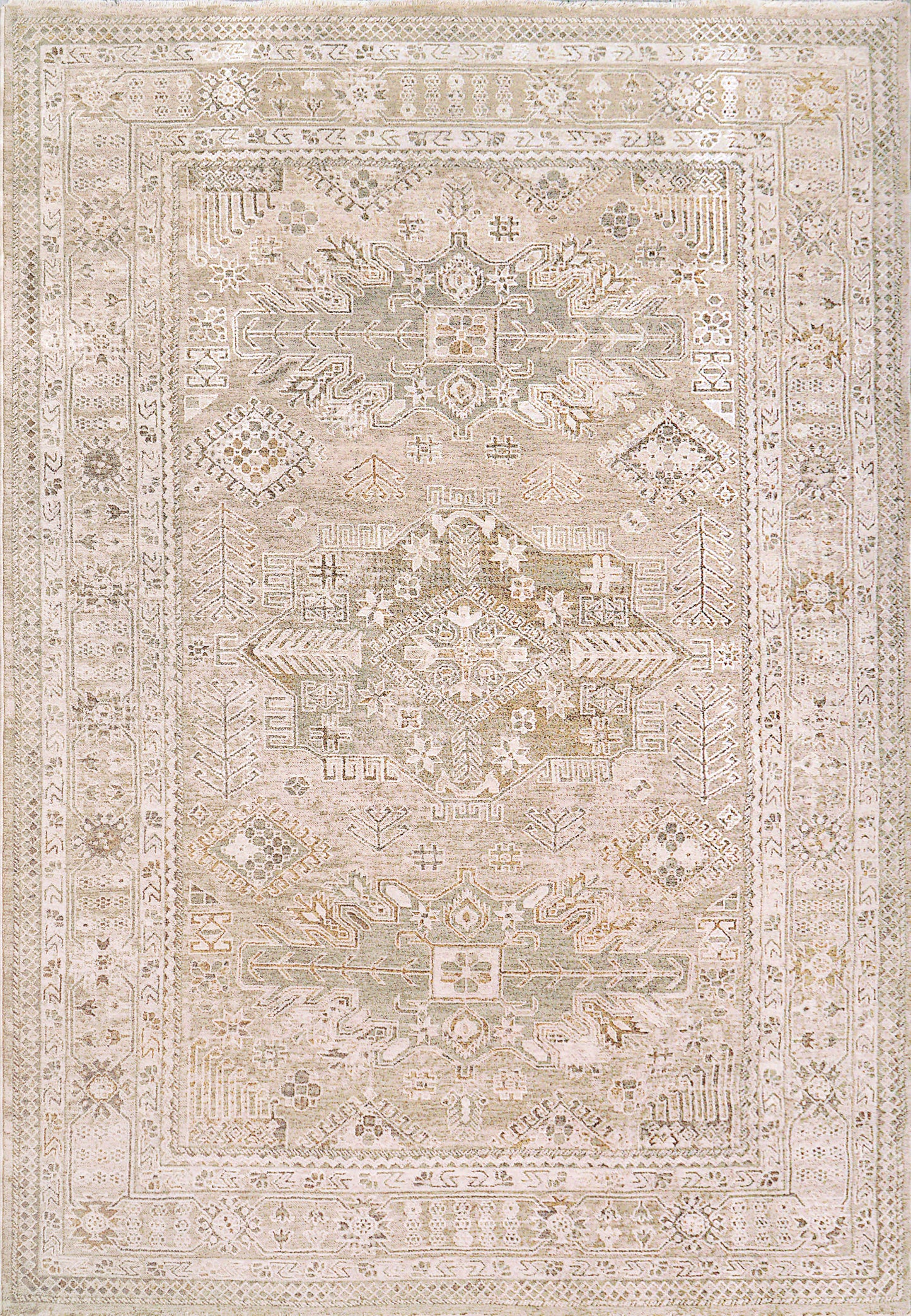 Sahara 5971-890 Beige/Grey Area Rug