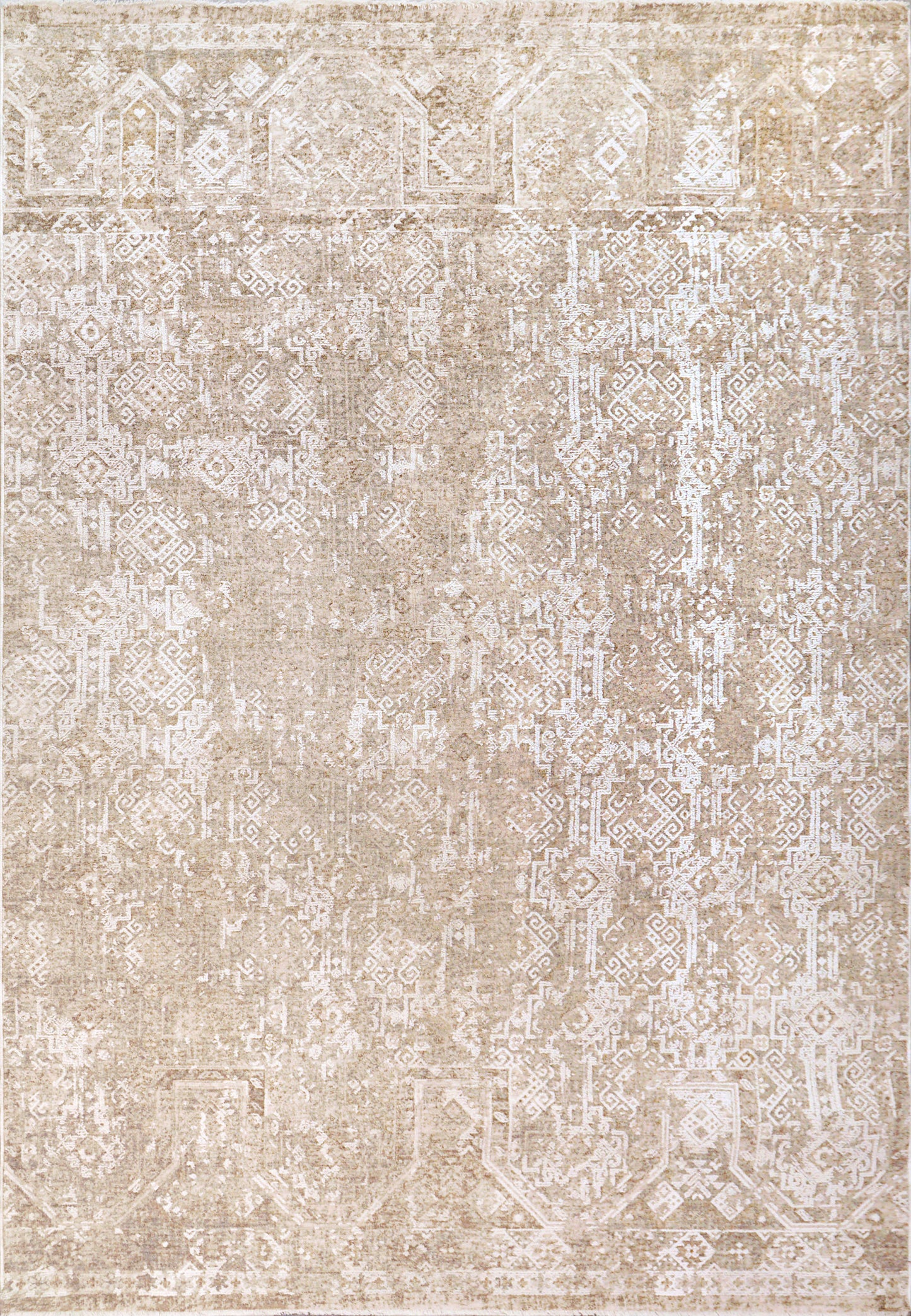 Sahara 5972-890 Beige/Grey Area Rug