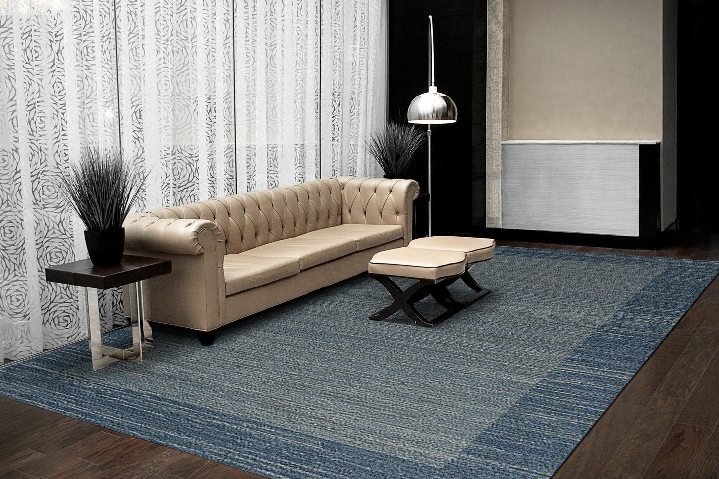 Savoy 3587-599 Navy/Multi Area Rug