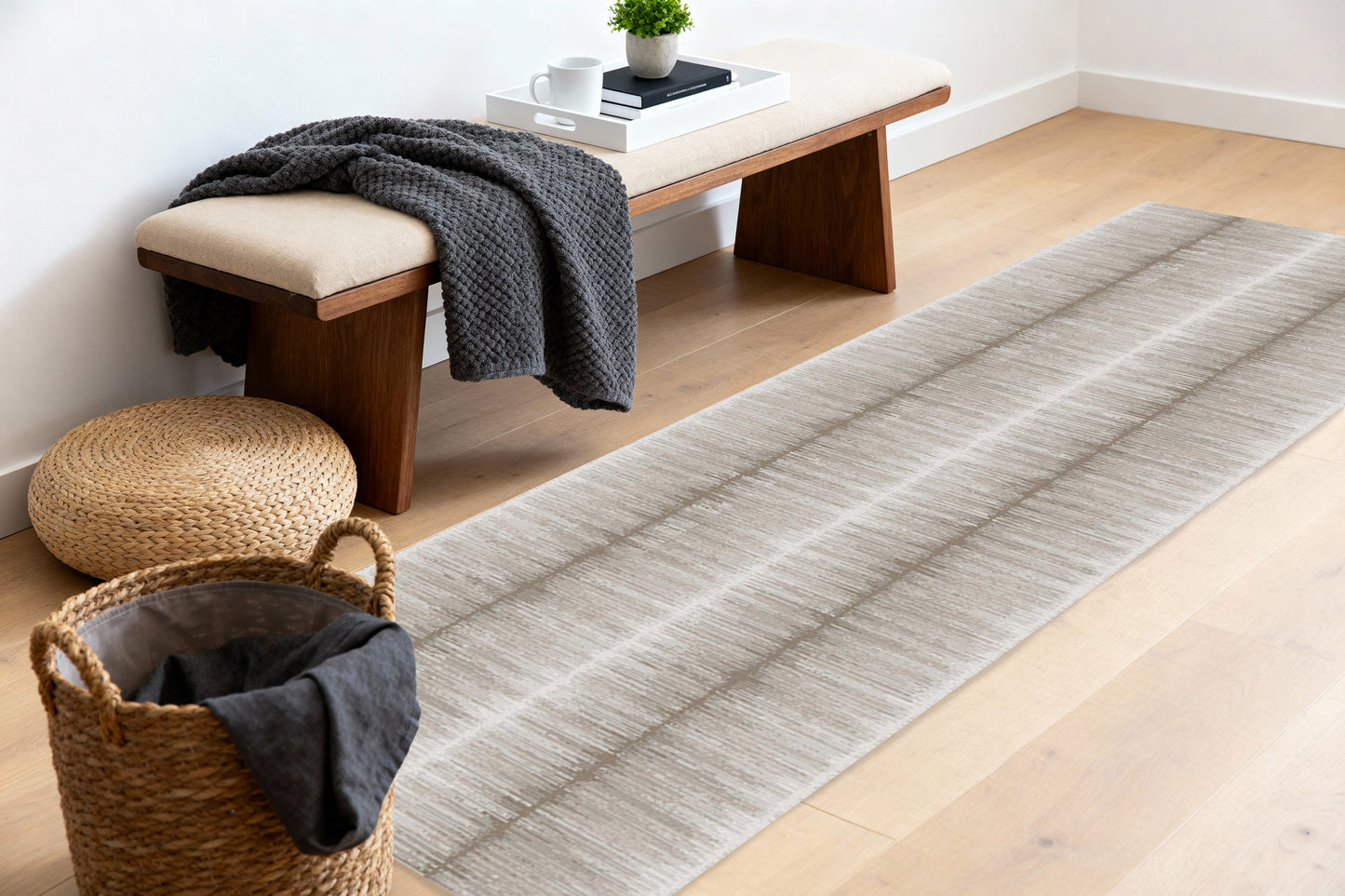 Sequence 18500-880 Beige/Dark Beige Area Rug