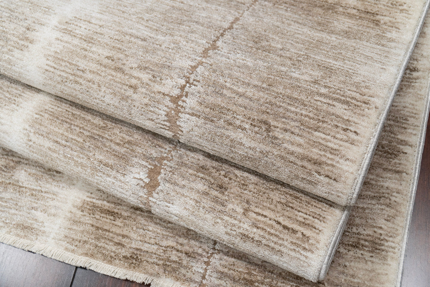 Sequence 18500-880 Beige/Dark Beige Area Rug