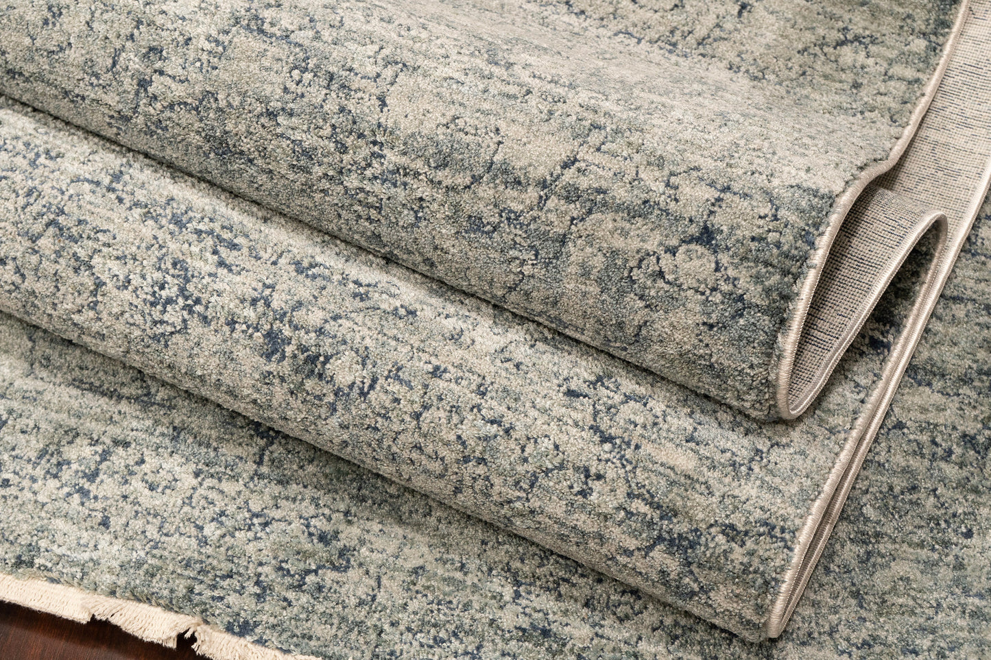 Sequence 18501-500 Blue Area Rug