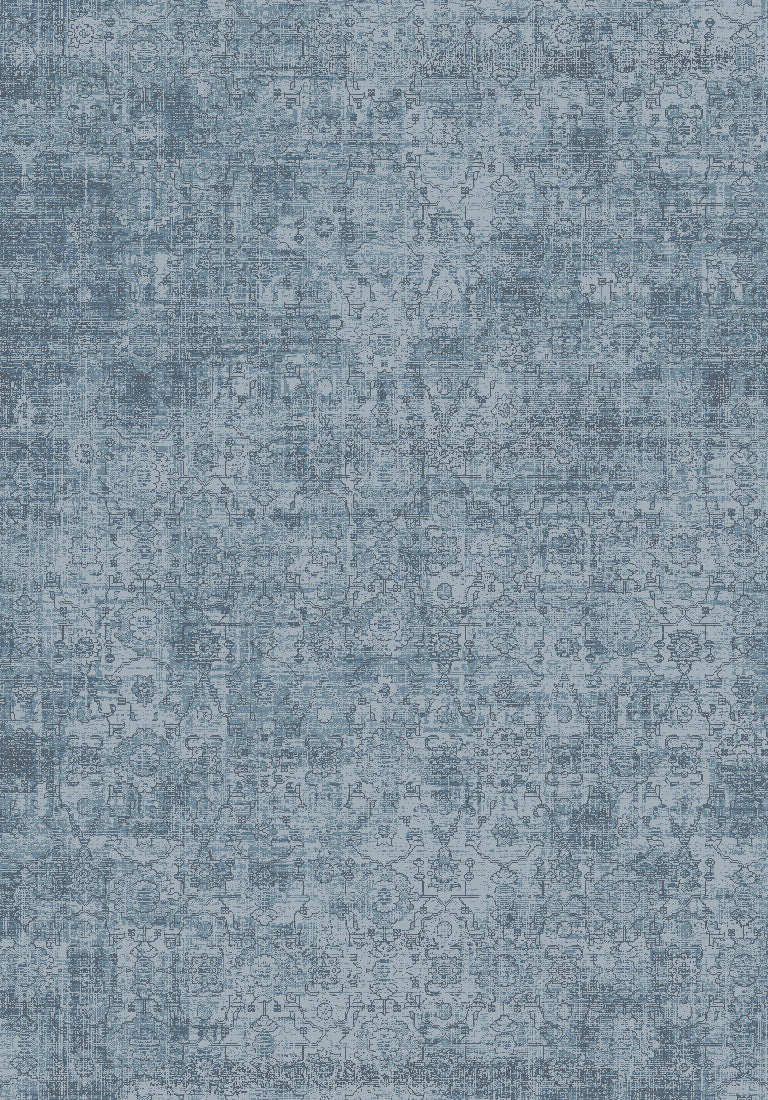Sequence 18501-500 Blue Area Rug