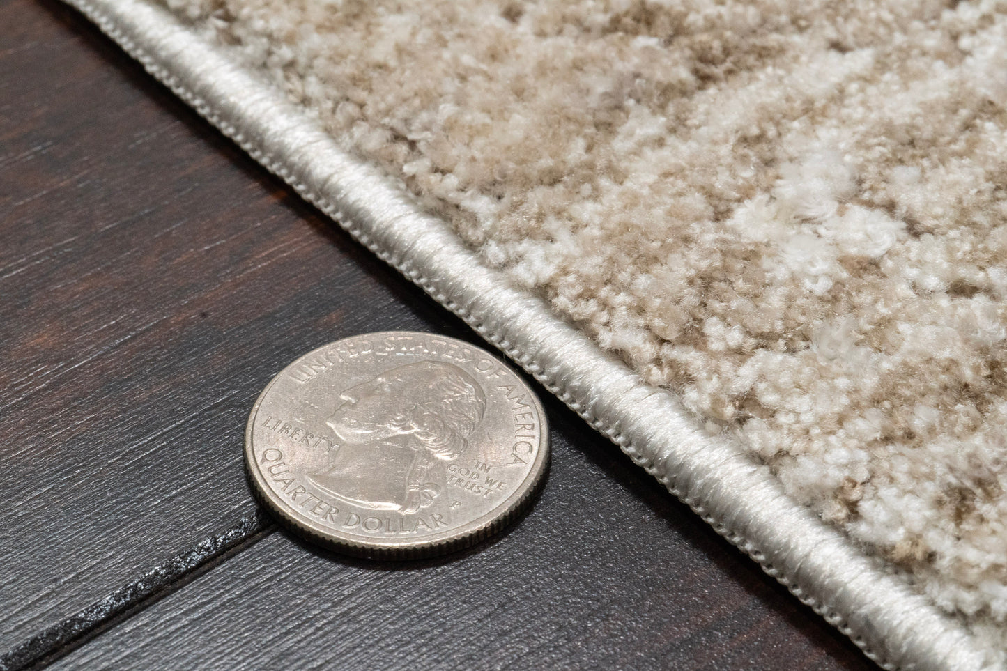 Sequence 18501-818 Beige/White Area Rug
