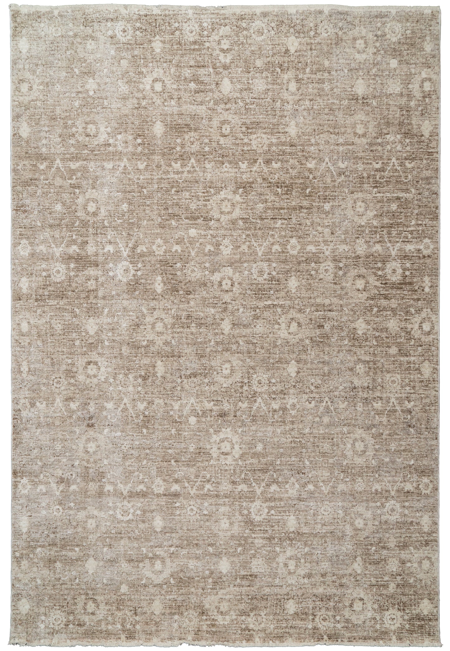 Sequence 18501-818 Beige/White Area Rug