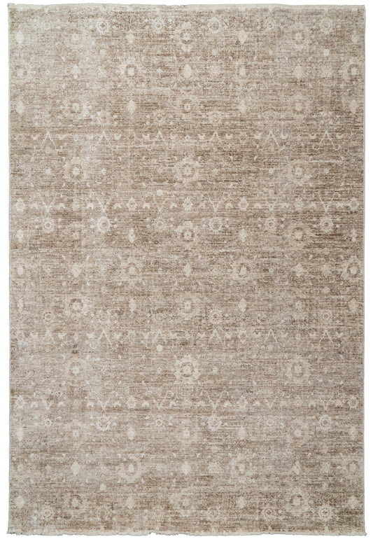Sequence 18501-818 Beige/White Area Rug