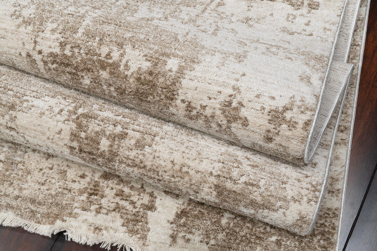 Sequence 18502-880 Beige/Dark Beige Area Rug
