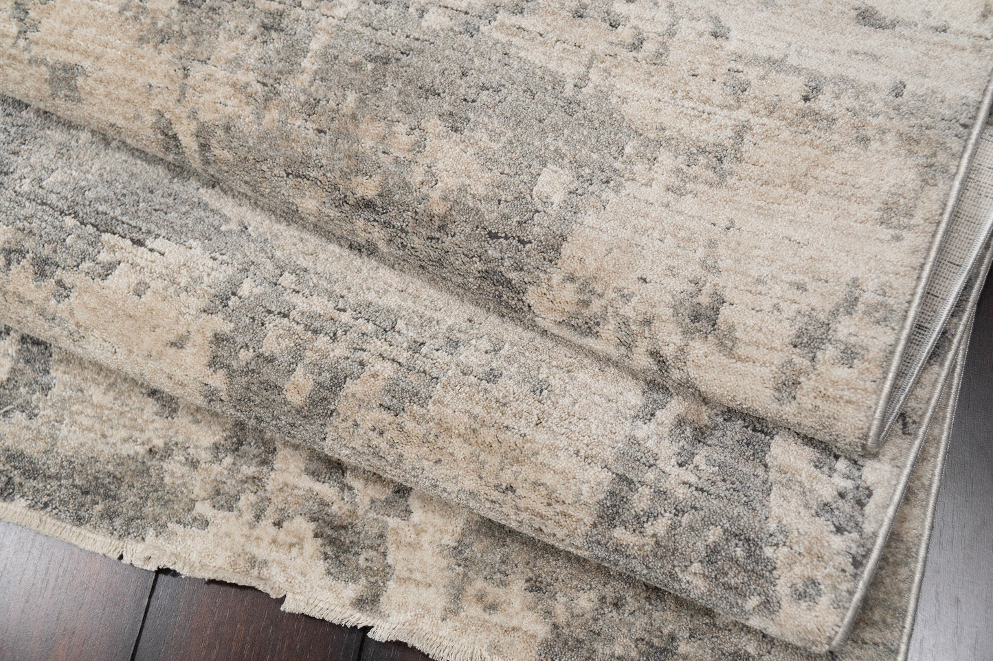 Sequence 18502-990 Grey/Dark Grey Area Rug