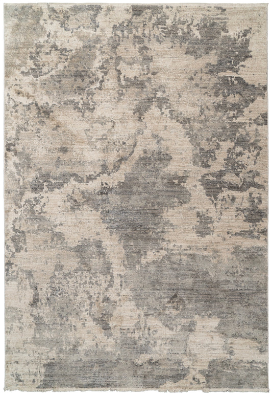 Sequence 18502-990 Grey/Dark Grey Area Rug