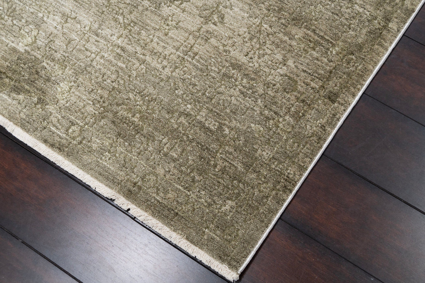 Sequence 18509-400 Green Area Rug