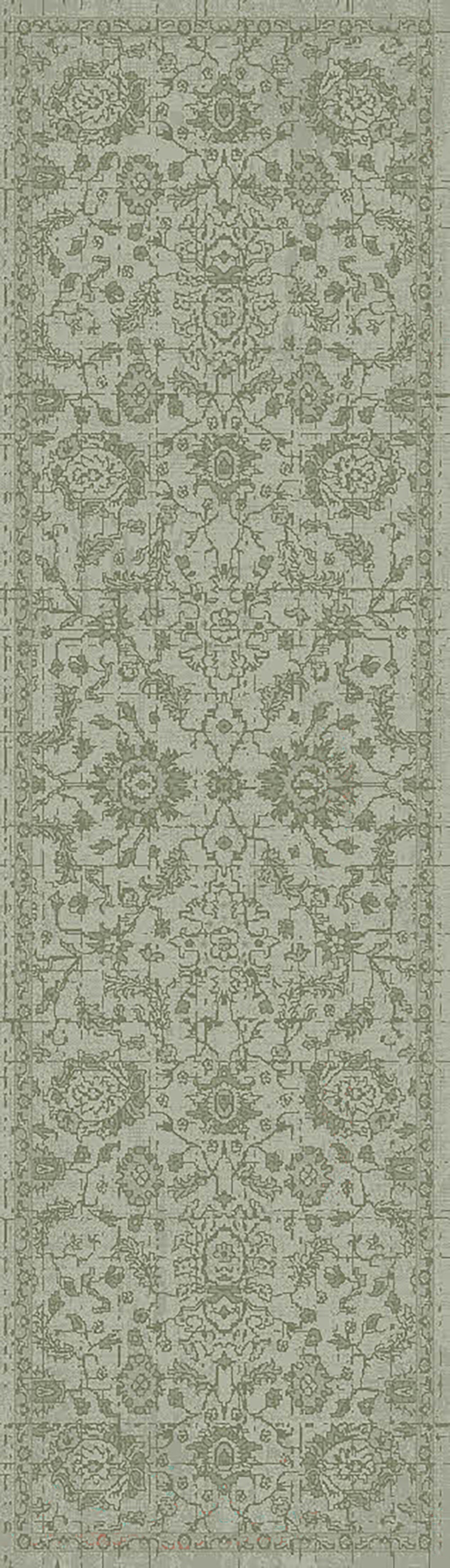 Sequence 18509-400 Green Area Rug
