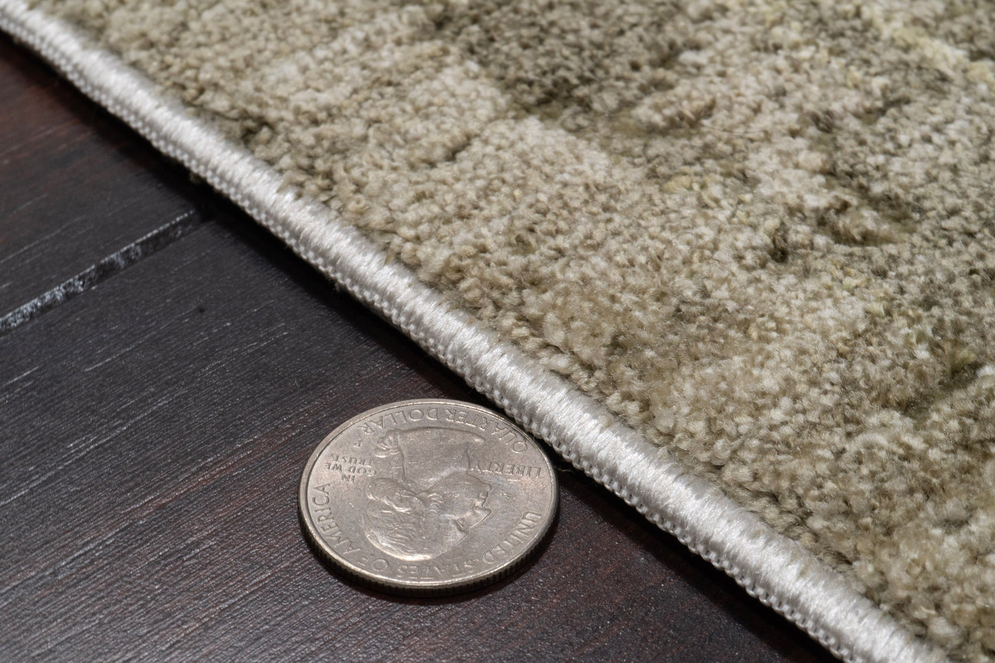 Sequence 18509-400 Green Area Rug