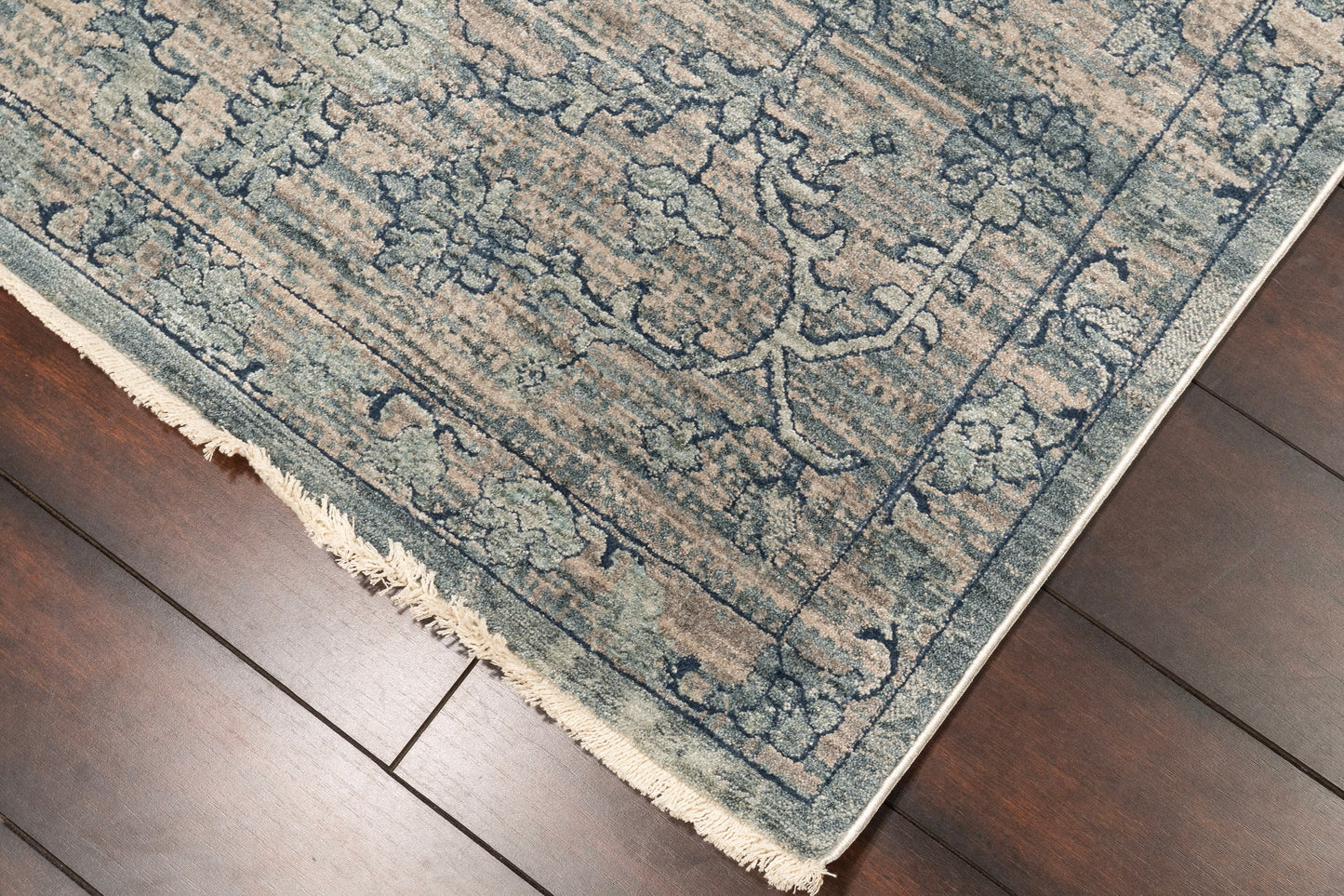 Sequence 18510-500 Blue Area Rug