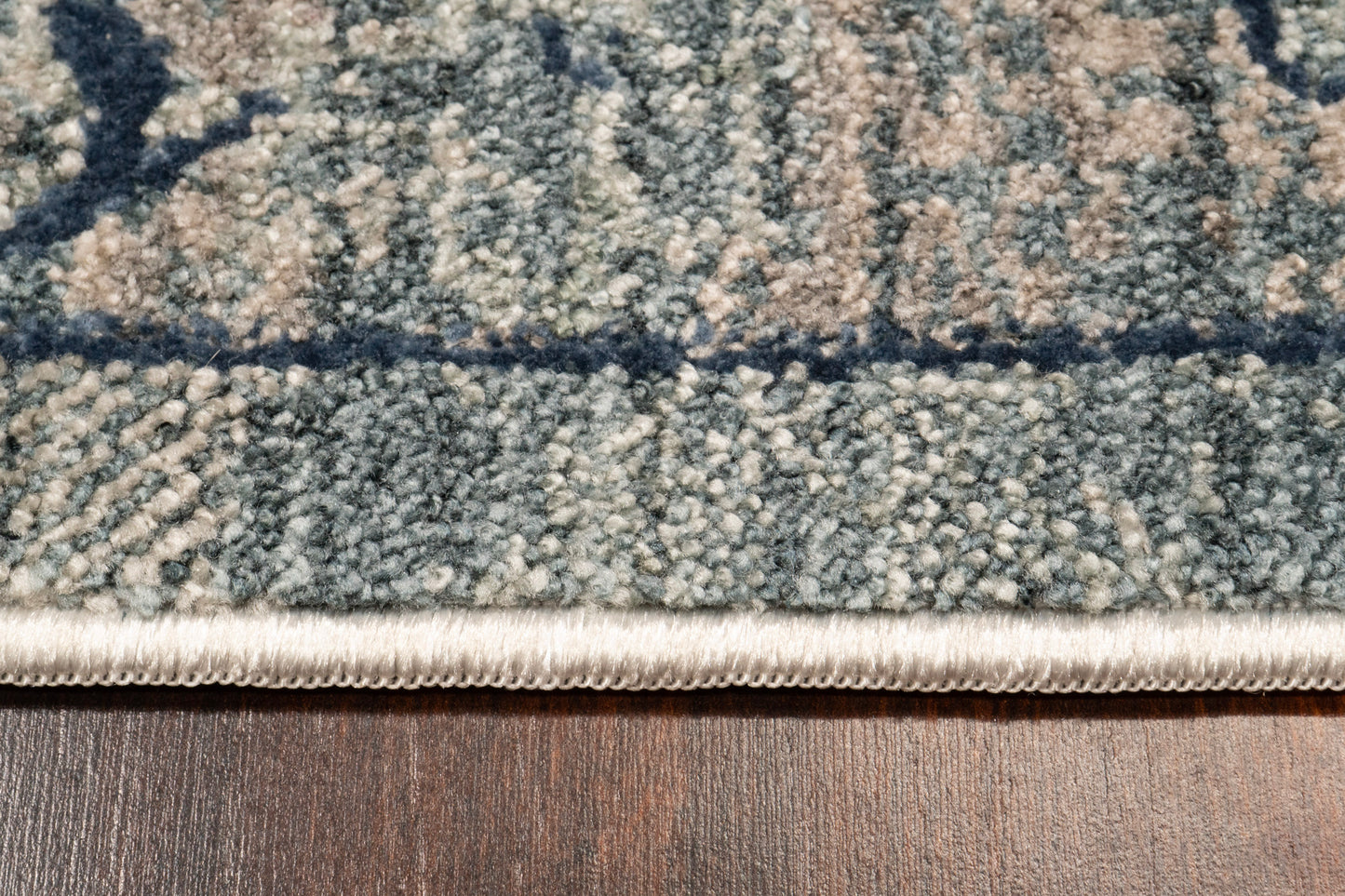 Sequence 18510-500 Blue Area Rug