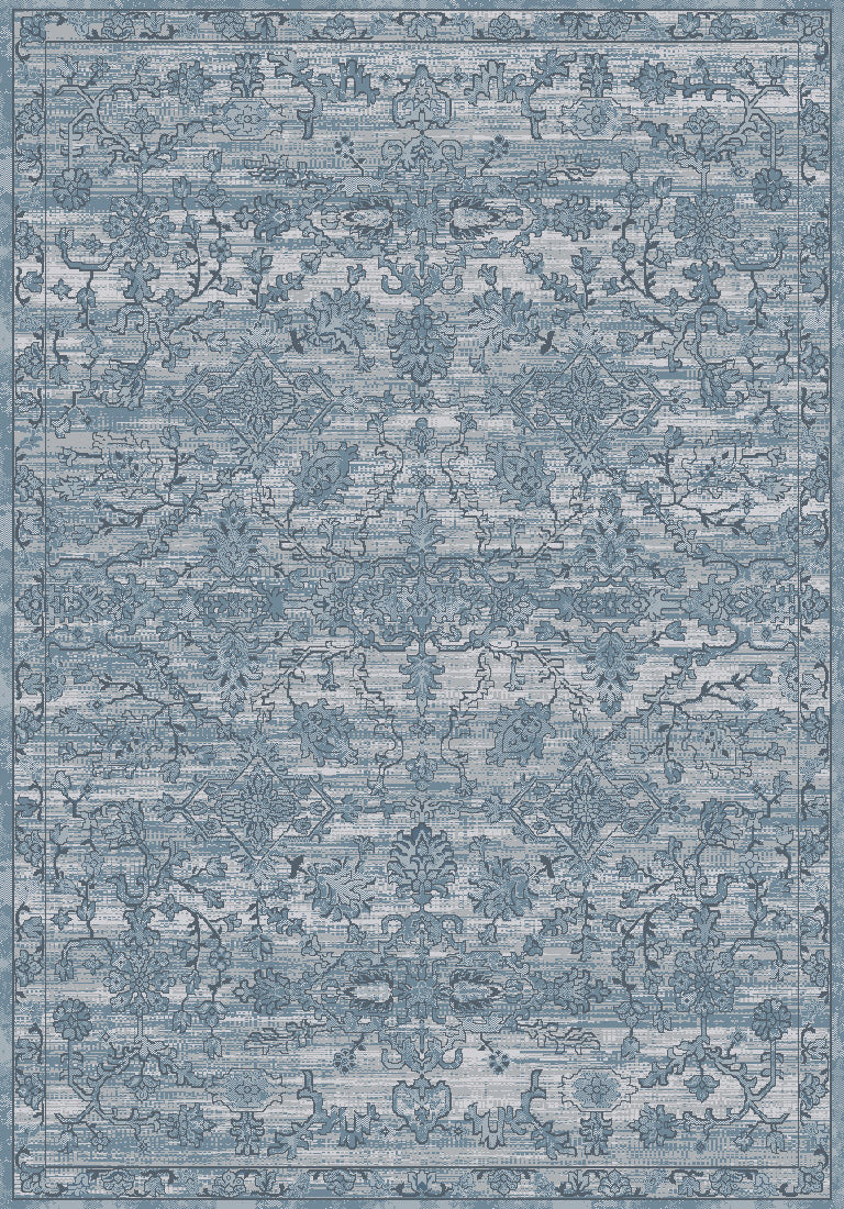Sequence 18510-500 Blue Area Rug