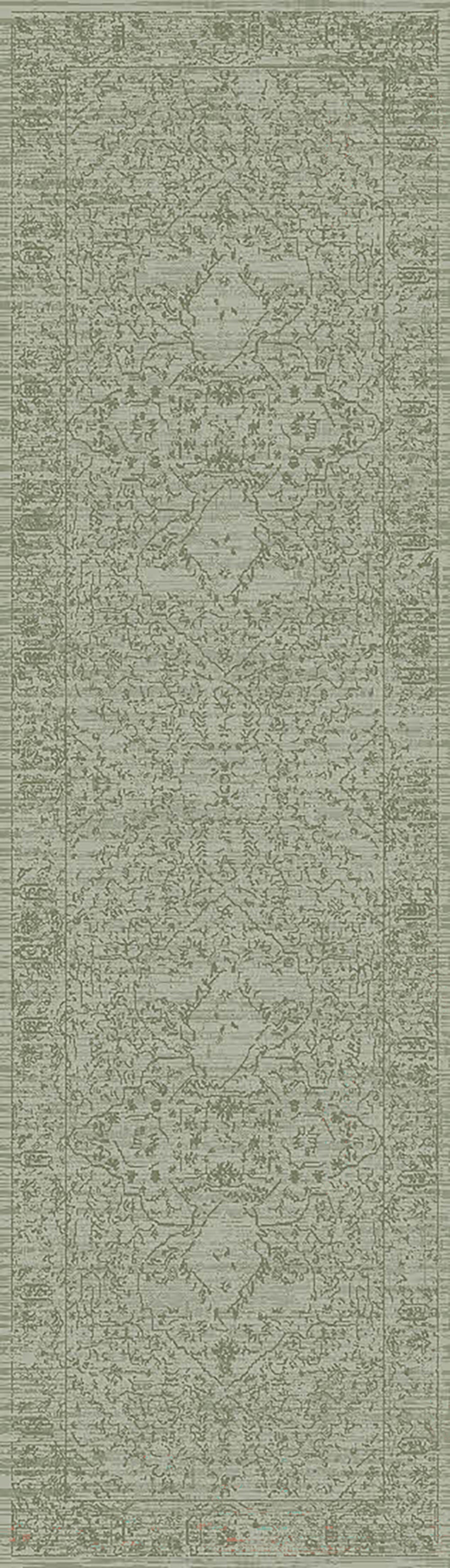 Sequence 18511-400 Green Area Rug
