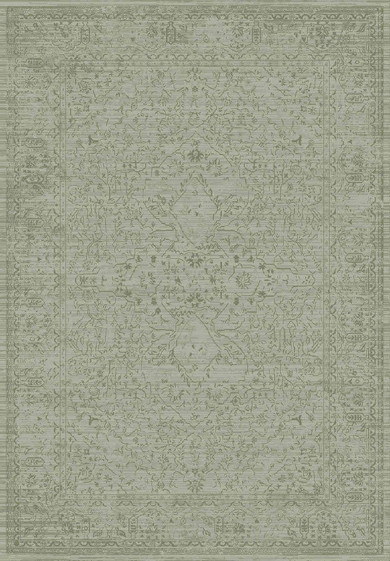 Sequence 18511-400 Green Area Rug