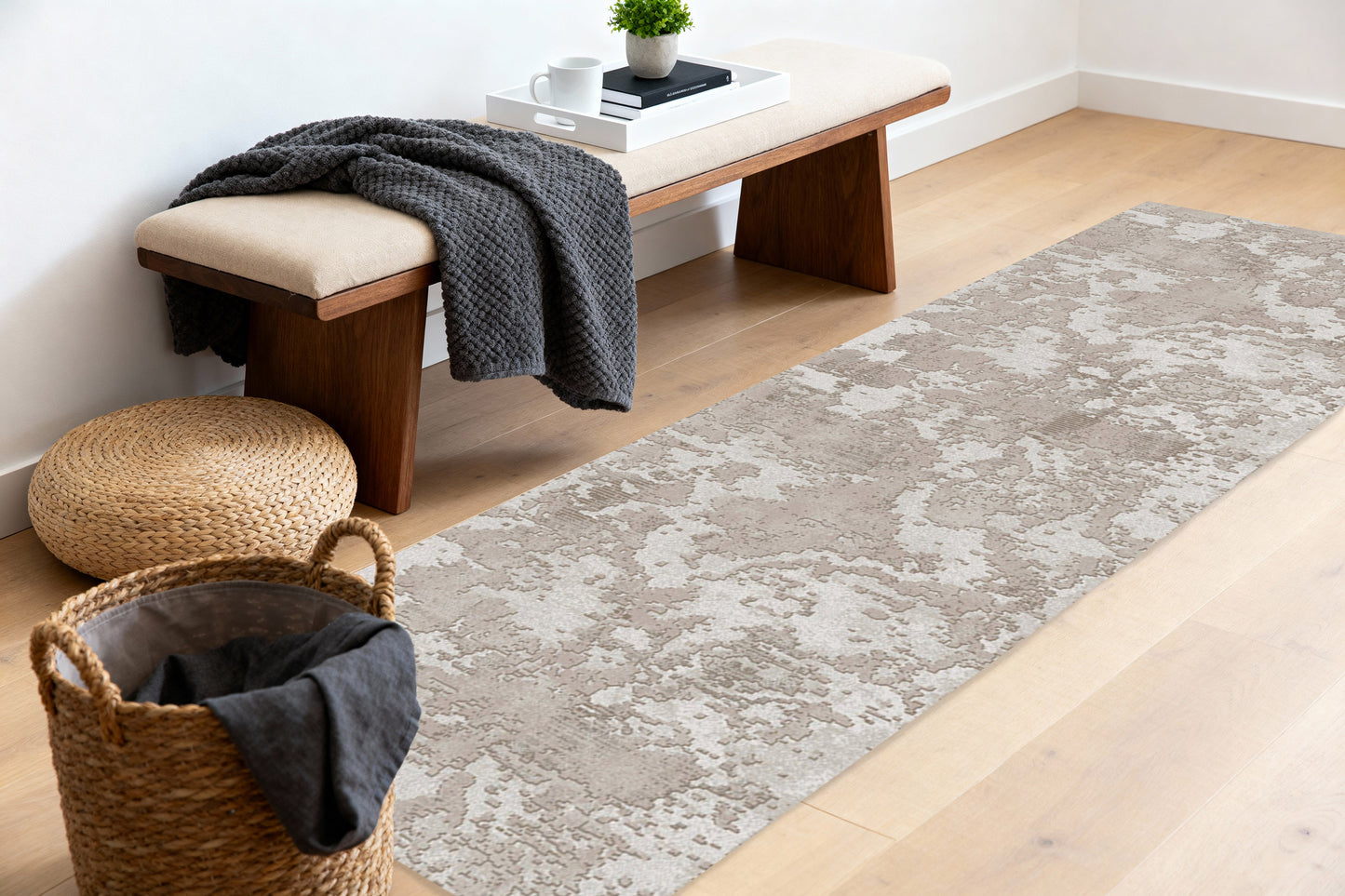 Sequence 18502-880 Beige/Dark Beige Area Rug