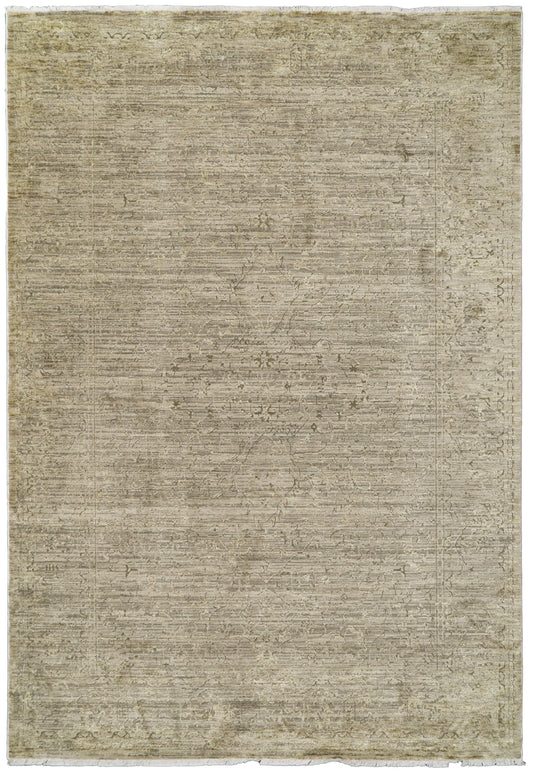 Sequence 18511-400 Green Area Rug